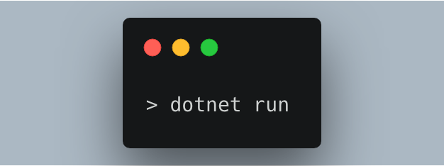 dotnet cli run command